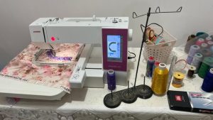 در حال اجرای یقه عربی با مدل 450 ژانومه